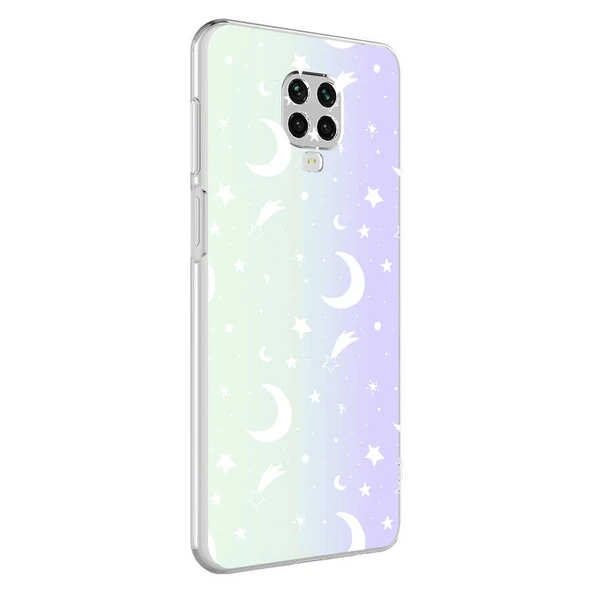 Xiaomi Redmi Note 9S Kılıf Zore M-Blue Desenli Kapak ürün görseli 1