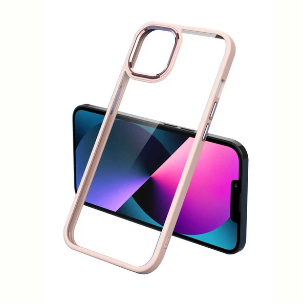 Apple iPhone 12 Kılıf Zore Krom Kapak ürün görseli 1