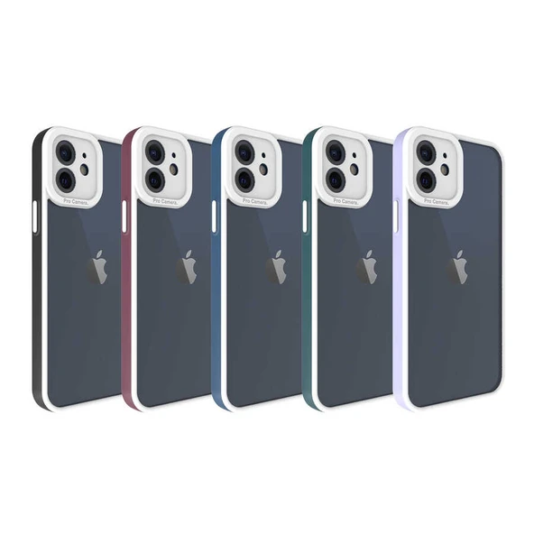 Apple iPhone 12 Kılıf Zore Mima Kapak - Resim 2