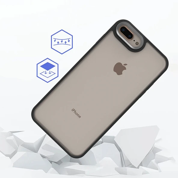 Apple iPhone 7 Plus Kılıf Zore Flora Kapak ürün görseli 1