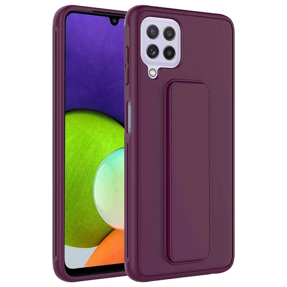 Galaxy M22 Kılıf Zore Qstand Kapak ürün görseli 1