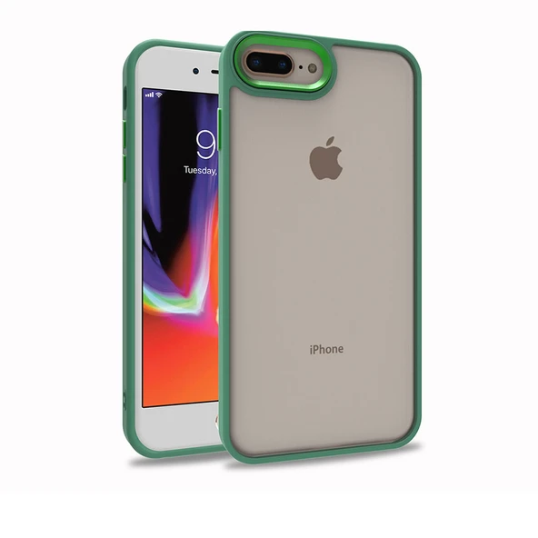 Apple iPhone 7 Plus Kılıf Zore Flora Kapak - Resim 6
