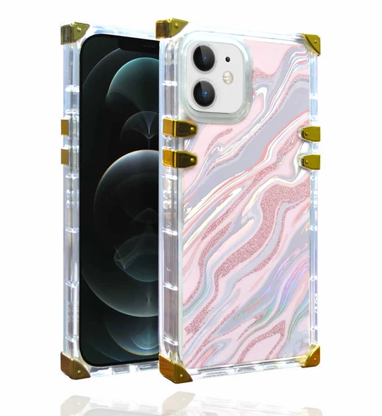 Apple iPhone 12 Kılıf Zore Ples Kapak - Resim 3