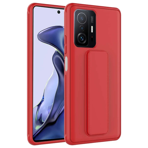 Xiaomi Mi 11T 5G Kılıf Zore Qstand Kapak ürün görseli 1