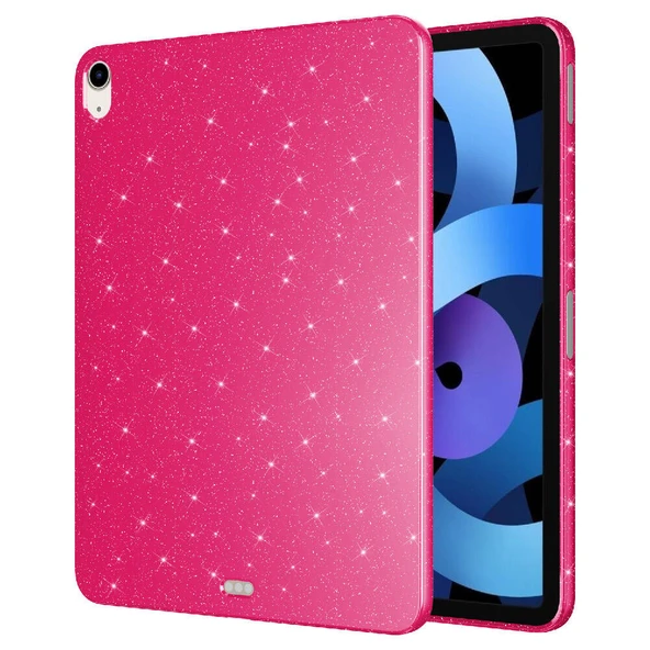 Apple iPad Air 10.9 2022 (5 Nesil) Simli Parlak Görünümlü Zore Tablet Koton Kılıf ürün görseli 1