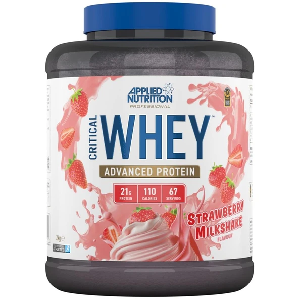 Applied Nutrition Critical Whey Çilekli Milkshake 2 kg ürün görseli 1