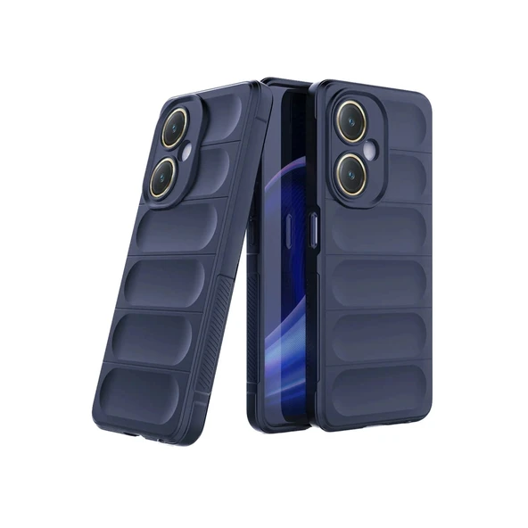 Vivo Y27 Kılıf Optimum Silikon - Lacivert ürün görseli 1