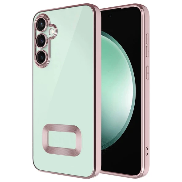 Galaxy S24 Kılıf Kamera Korumalı Logo Gösteren Zore Omega Kapak ürün görseli 1