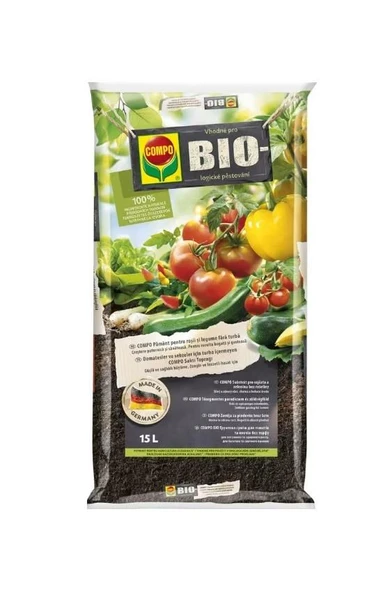 Compo 2929 Bıo Domates ve Sebze Toprağı 15L ürün görseli 1