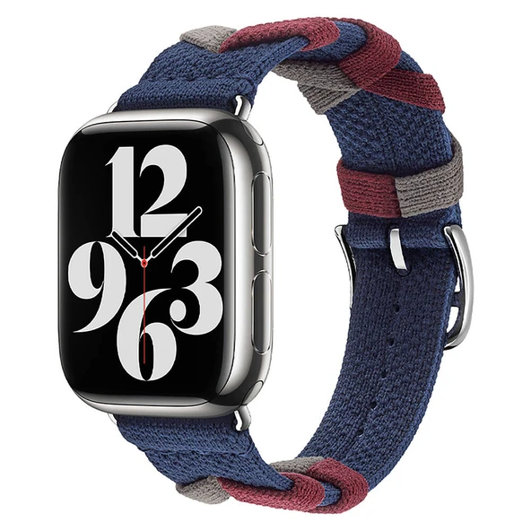 Apple Watch 38mm Zore KRD-97 Sarmal Örgü Tasarımlı Kordon ürün görseli 1