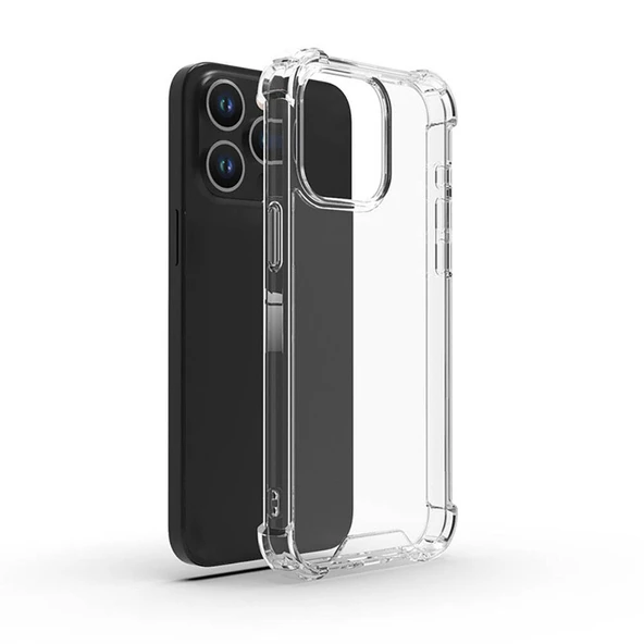 Apple iPhone 15 Pro Kılıf Zore Nitro Anti Shock Silikon ürün görseli 1