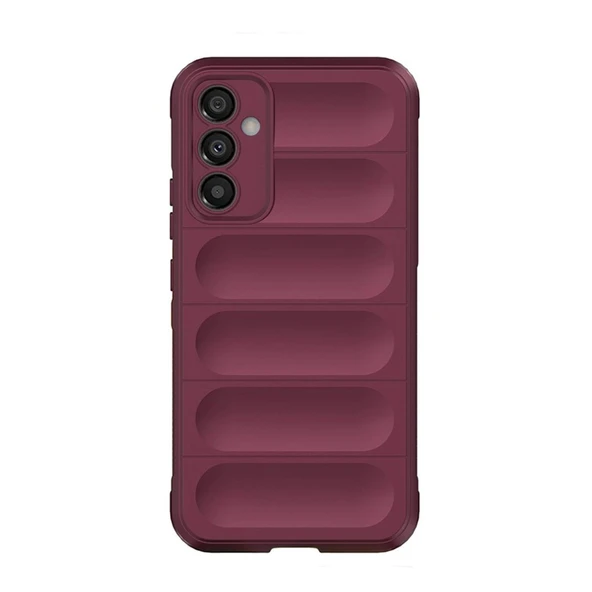 Samsung Galaxy A15 4g Kılıf Optimum Silikon - Bordo ürün görseli 1