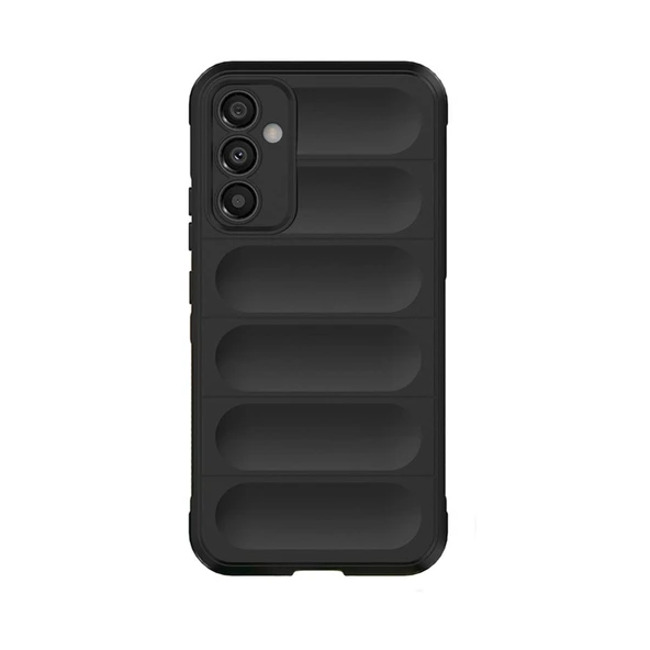 Samsung Galaxy A25 5g Kılıf Optimum Silikon - Siyah ürün görseli 1