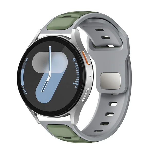 Galaxy Watch 46mm Zore KRD-135 22mm Silikon Kordon Strap Kayış ürün görseli 1