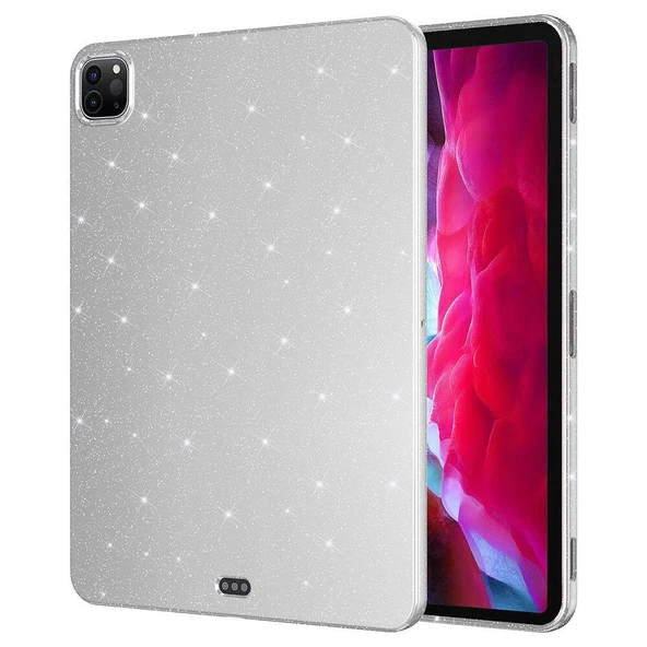 iPad Pro 11 2018 Simli Parlak Görünümlü Zore Tablet Koton Kılıf ürün görseli 1