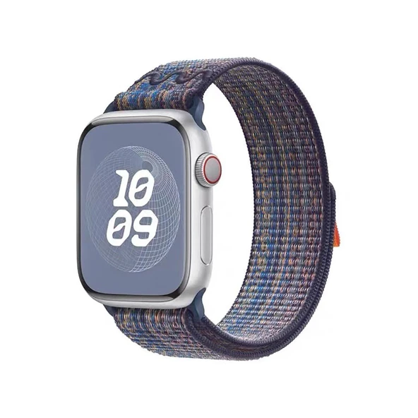Apple Watch 38mm KRD-91 Hasır Kordon Strap Kayış - Resim 3