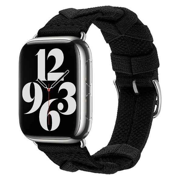 Apple Watch 7 41mm Zore KRD-97 Sarmal Örgü Tasarımlı Kordon ürün görseli 1