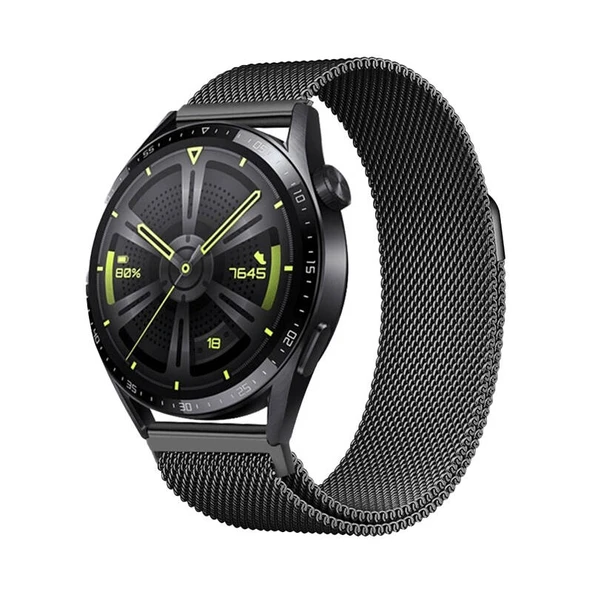 Gear S2 Zore Band-12 20mm Metal Hasır Kordon ürün görseli 1