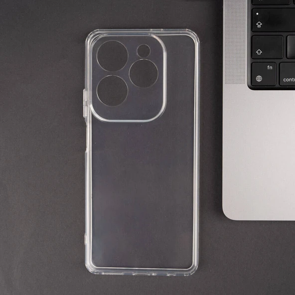 İnfinix Hot 40 Pro Kılıf Zore 2mm Anti Shock Silikon ürün görseli 1