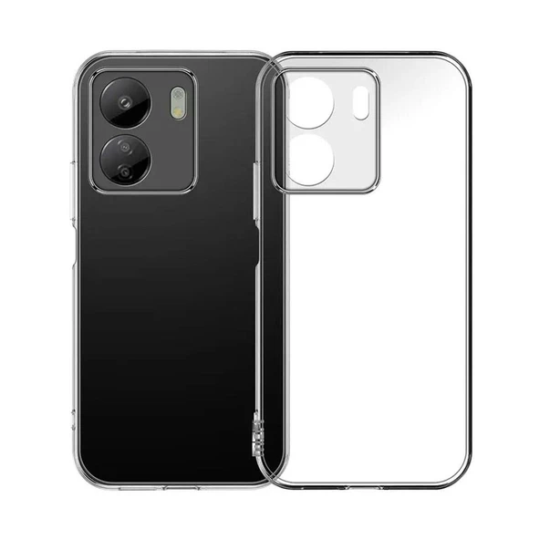 Xiaomi Poco C65 Kılıf Zore 2mm Anti Shock Silikon ürün görseli 1