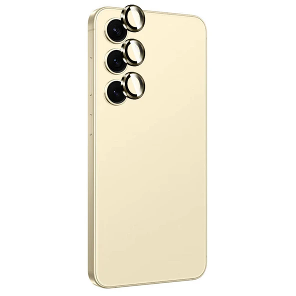 Galaxy S24 Zore Titanium Premium Temperli Kamera Lens Koruyucu ürün görseli 1