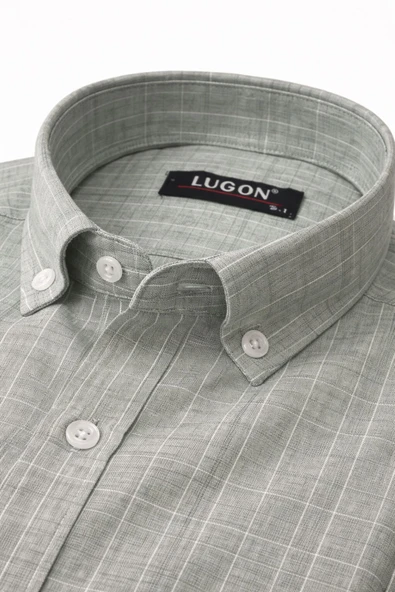 Lugon Klasik Regular Fit Uzun Kol Erkek Gömlek 7613 ürün görseli 1