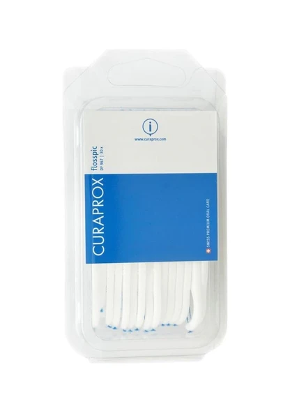 Curaprox DF 967 30'lu Kürdanlı Diş İpi ürün görseli 1