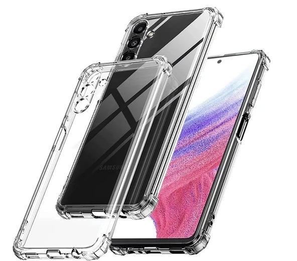Galaxy S23 FE Kılıf Zore 2mm Anti Shock Silikon ürün görseli 1