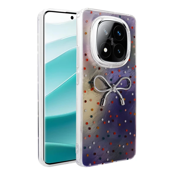 Xiaomi Poco X7 Kılıf Kamera Korumalı Figürlü Zore Ponti Silikon Kapak ürün görseli 1