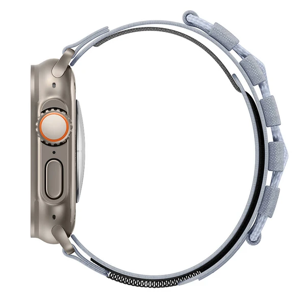 Apple Watch 7 45mm Zore KRD-99 Hasır Kordon - Resim 12
