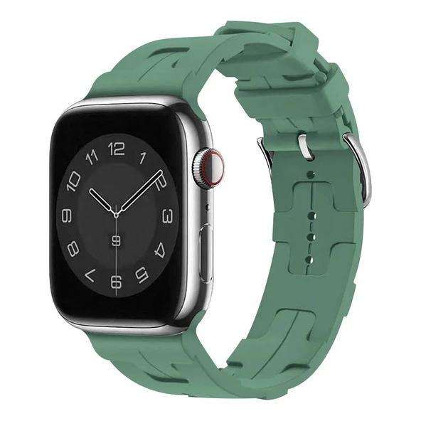 Apple Watch 7 45mm KRD-92 Silikon Kordon ürün görseli 1