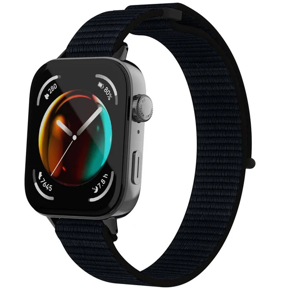 Huawei Watch Fit 3 Zore KRD-03 Hasır Kordon ürün görseli 1