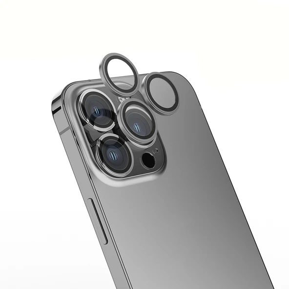 Apple iPhone 15 Pro Max Zore Mikro Kamera Lens Koruyucu ürün görseli 1