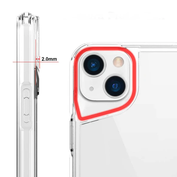 Apple iPhone 14 Plus Kılıf Zore T-Max Kapak - Resim 2