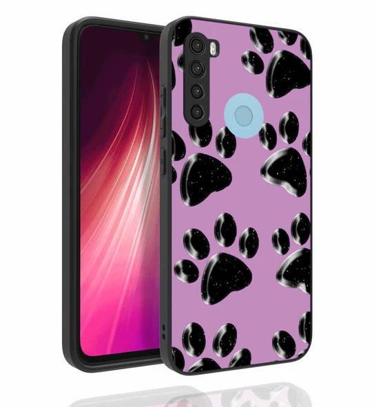 Xiaomi Redmi Note 8 Kılıf Desenli Kamera Korumalı Parlak Zore Nora Kapak ürün görseli 1