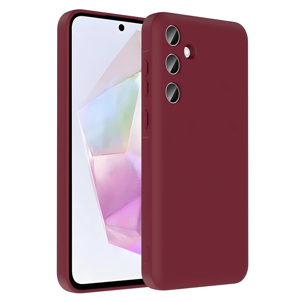 Galaxy A56 Kılıf Kamera Korumalı Kartlık Hazneli Zore Vitra Kapak ürün görseli 1