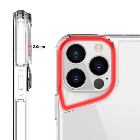 Apple iPhone 14 Pro Max Kılıf Zore T-Max Kapak - Resim 2