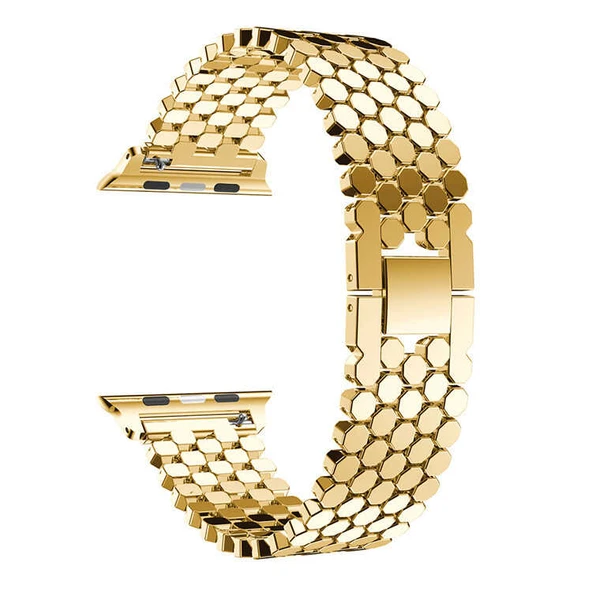 Apple Watch 38mm KRD-30 Metal Kordon - Resim 12