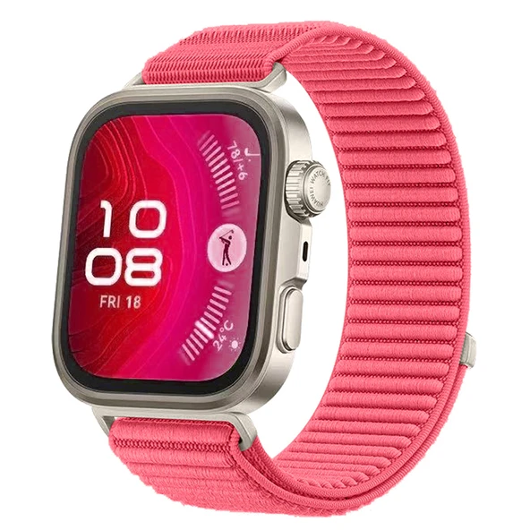 Huawei Watch Fit 4 Pro Zore KRD-144 Hasır Kordon ürün görseli 1