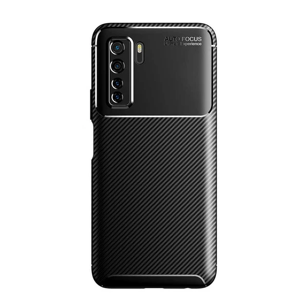Huawei P40 Lite 5G Kılıf Zore Negro Silikon Kapak ürün görseli 1