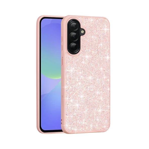 Galaxy A56 Kılıf Parlak Taşlı Tasarım Zore Pırlanta Kapak ürün görseli 1