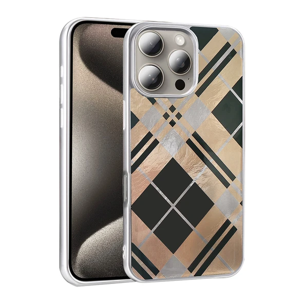 Apple iPhone 16 Pro Max Kılıf Desenli Zore Mep Kapak ürün görseli 1