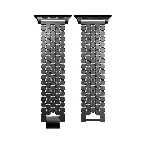 Apple Watch 44mm KRD-30 Metal Kordon - Resim 6