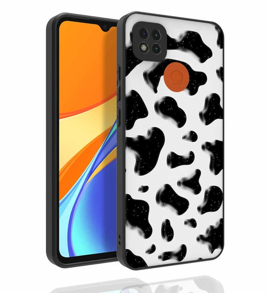 Xiaomi Redmi 9C Kılıf Desenli Kamera Korumalı Parlak Zore Nora Kapak ürün görseli 1