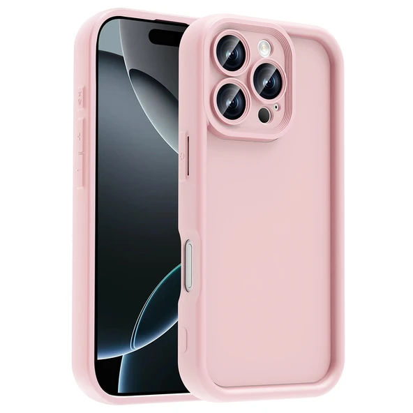 Apple iPhone 16 Pro Max Kılıf Kamera Korumalı Zore Ananas Kapak ürün görseli 1