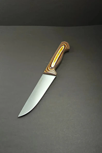Sürmene Profesyonel Kelle ve Doğrama Bıçağı - Fransız T5 Çelik, 28 cm Verzalit Sap ürün görseli 1