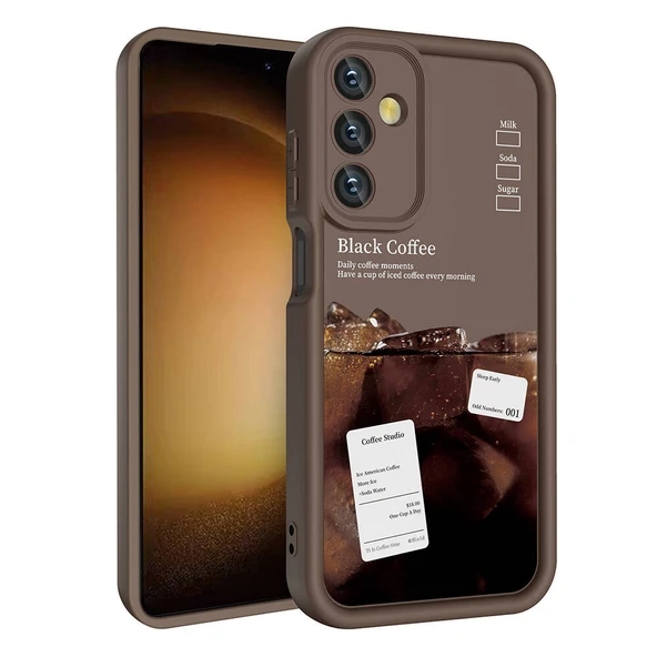 Galaxy A05S Kılıf Kamera Korumalı Baskılı Arka Yüzey Zore Klas Kapak ürün görseli 1
