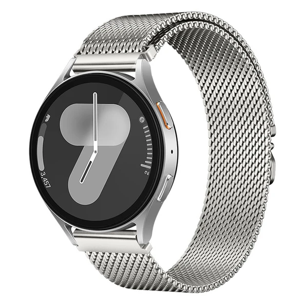 Huawei Watch GT2 46mm Zore KRD-25 Metal Hasır Kordon ürün görseli 1