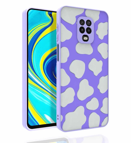 Xiaomi Redmi Note 9 Pro Kılıf Desenli Kamera Korumalı Parlak Zore Nora Kapak ürün görseli 1