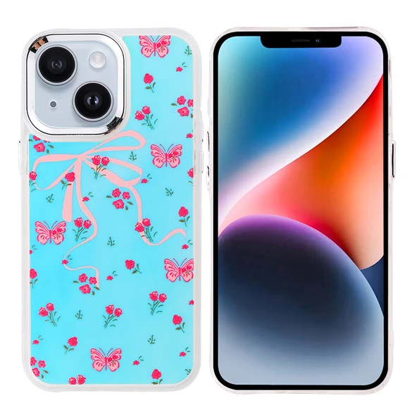 Apple iPhone 13 Kılıf Airbag Tasarımlı Zore Hadra Kapak ürün görseli 1